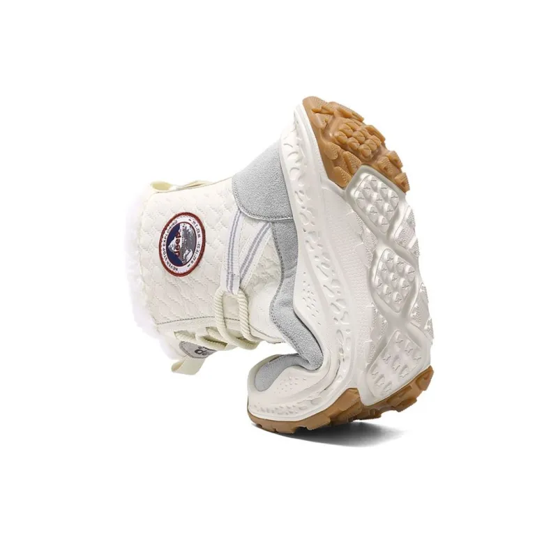 Jeep Short Snow Boots Men's Ecru-3