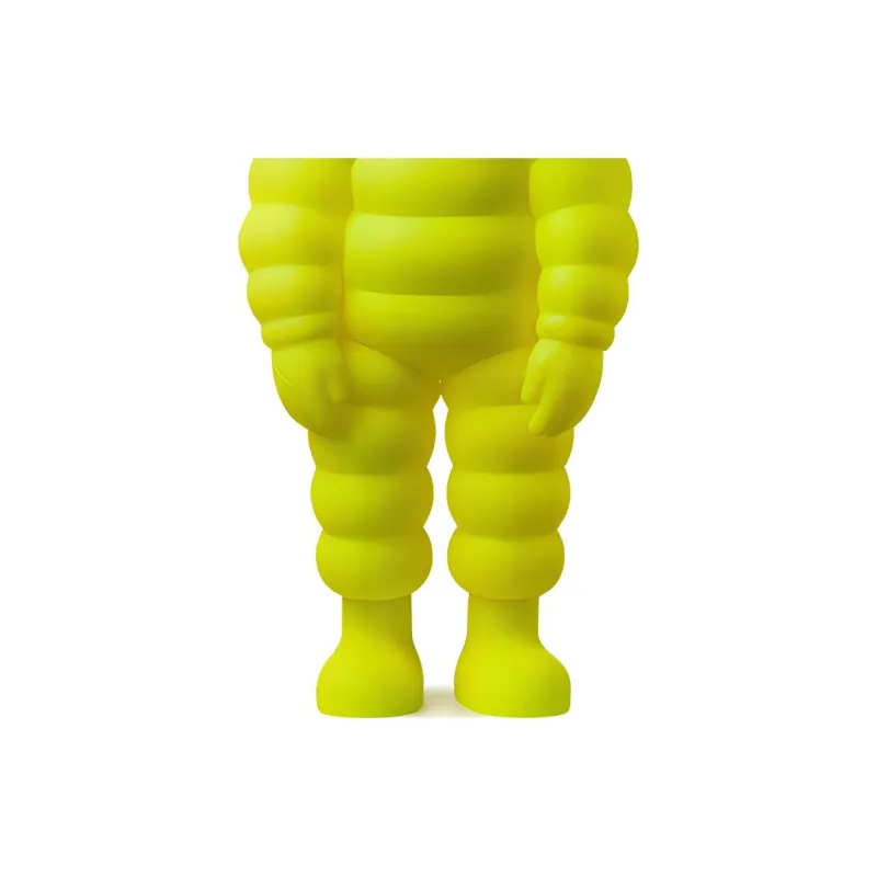 KAWS Figure Print TOKYO FIRST WHAT Yellow Trendy Figures 29cm-3