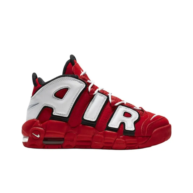 Nike Air More Uptempo University Red Black White GS-1