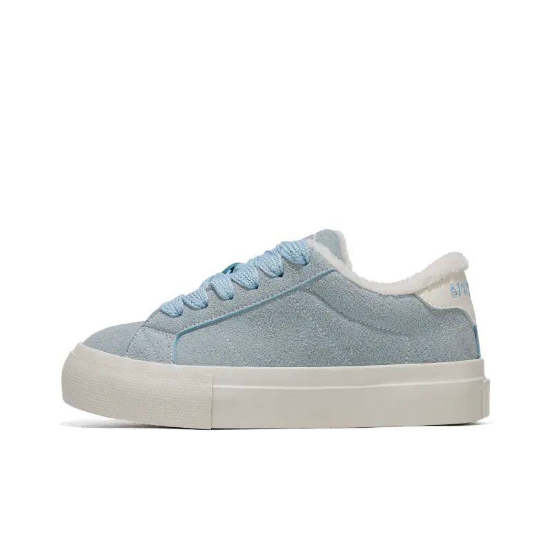 B10CROWN Warm Anti Slip And Wear Resistant Low Top Skateboard Shoes Women's-0