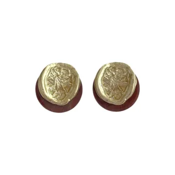 QIANFANGDAHUANGYE Copper Alloy Earrings Women's