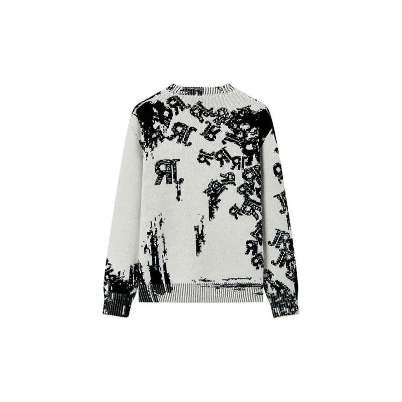 JOHN RICHMOND Sweater Men's Raw White Letter-1
