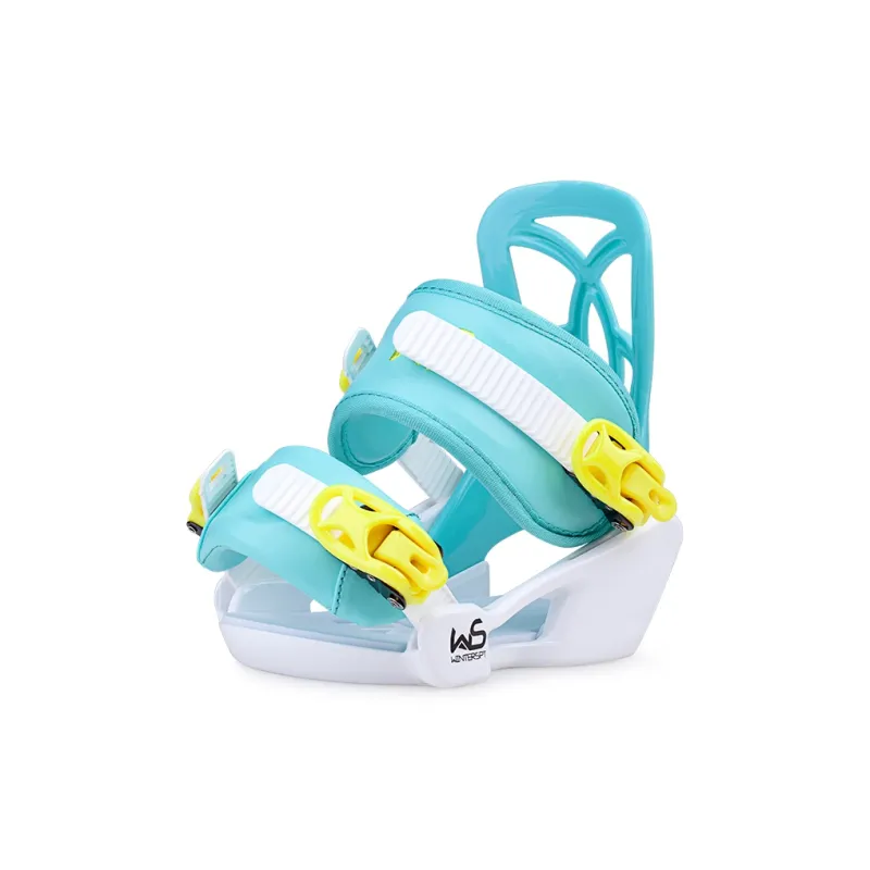 SNOWBOARDS WS Single Snowboard Ski Bindings Kids'-4