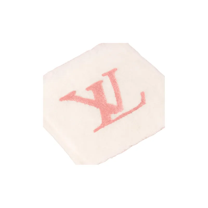 LOUIS VUITTON Cashmere Knit Scarves Unisex Pink-2