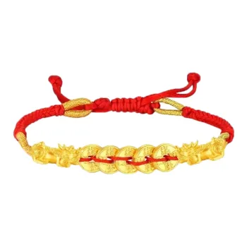 Danfu Gold Bracelet Unisex