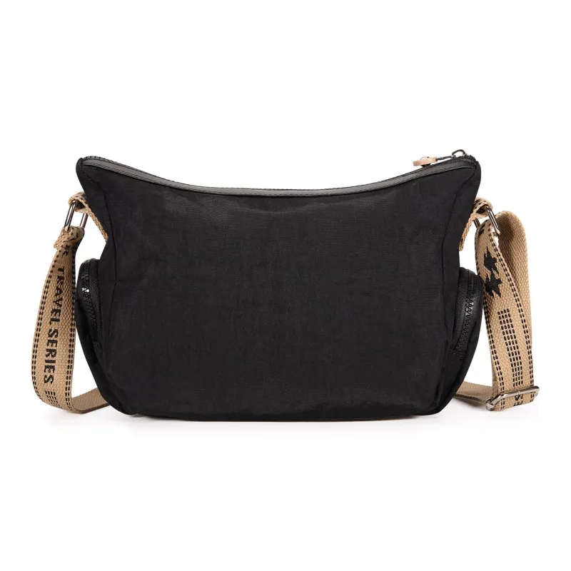 Dannybear Fabric Crossbody Bag, Shoulder Bag Women's Black-2