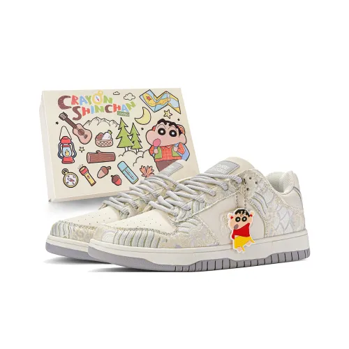 Crayon Shinchan Skateboard Shoes Unisex Low-Top