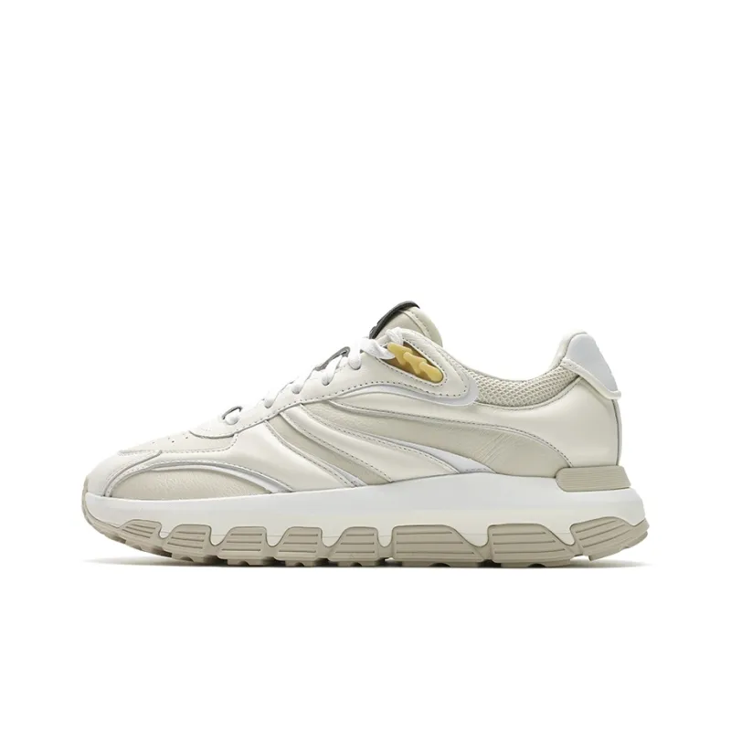 FILA Fashion Anti Slip Wear Resistant Low Top Casual Shoes Women's White Gray-0