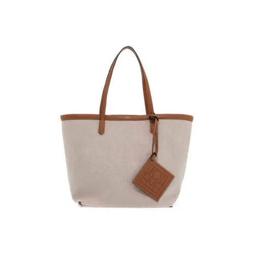 TOTEME Linen Tote Bag, Shopping Bag, Handbag Women's Beige & Tan