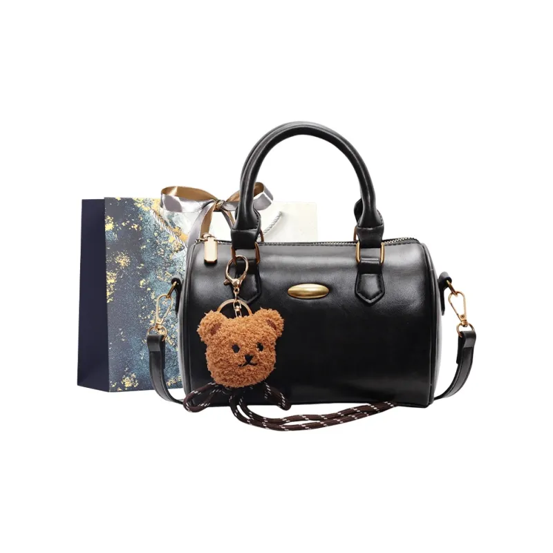Iman's House PU One Shoulder Handbag Crossbody Bag Women's Ecru/Brown/Coffee/Black-12