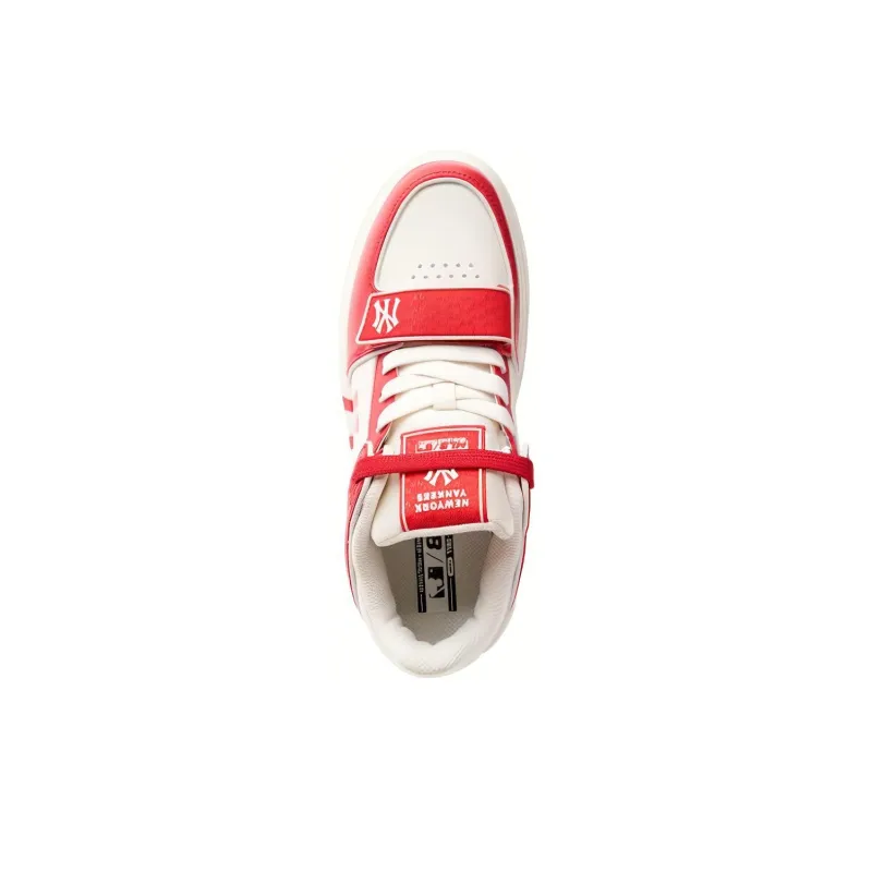 MLB Chunky Liner Wear resistant And Lightweight Low Top Skateboard Shoes Unisex Red-3