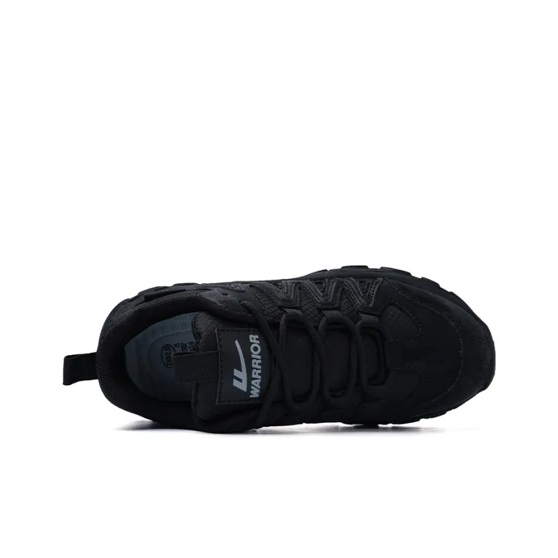 Warrior Warrior Chunky Sneakers Lightweight Low Top Casual Shoes Women's Black 1.0-2
