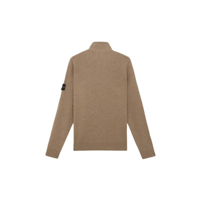 STONE ISLAND Buttoned High Neck Jumper-1