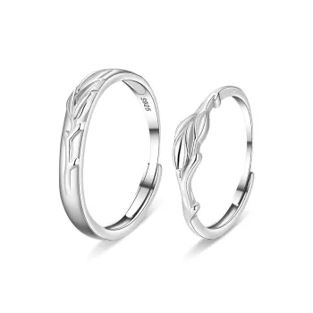 SOFTDORA 925 Sterling Silver Rings Unisex