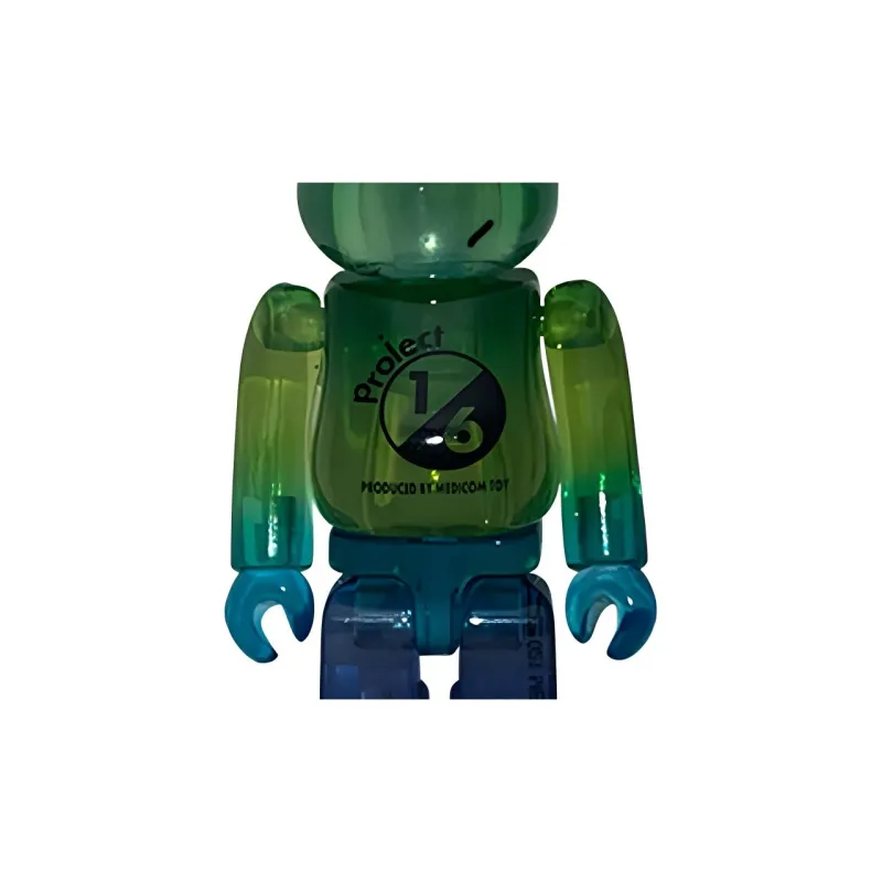 BE@RBRICK GRADATION CLEARGreen Ver./ BE@RBRICK GRADATION CLEAROrange Ver.-1