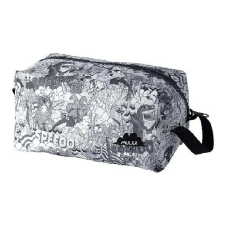 Speedo Polyester Handbag Medium Size Unisex Gray-0
