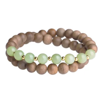 Cardamom Time Fragrance Agarwood Precious Wood Bracelets Unisex
