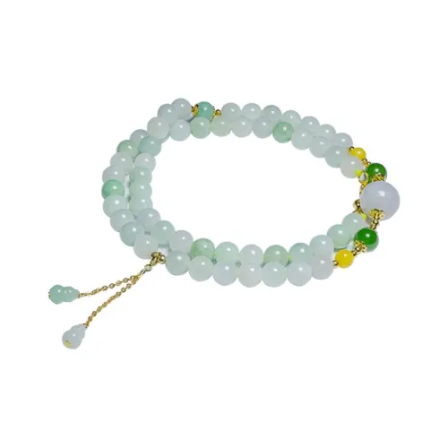 Qihua Jadeite Necklaces Unisex