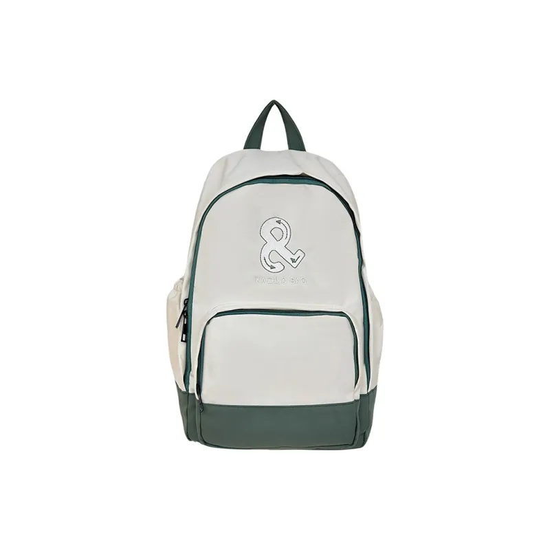 Travel Polyester Backpack Regular Unisex Blue/Red/White-12