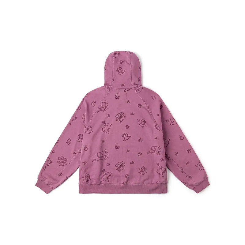 Vans x HIRONO Sweatshirt Women's Gray Pink-1