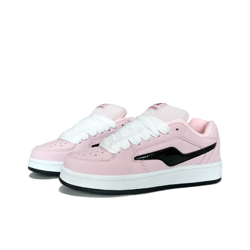 JIANGSHOU Warm And Lightweight Low Top Skateboard Shoes Women's-3