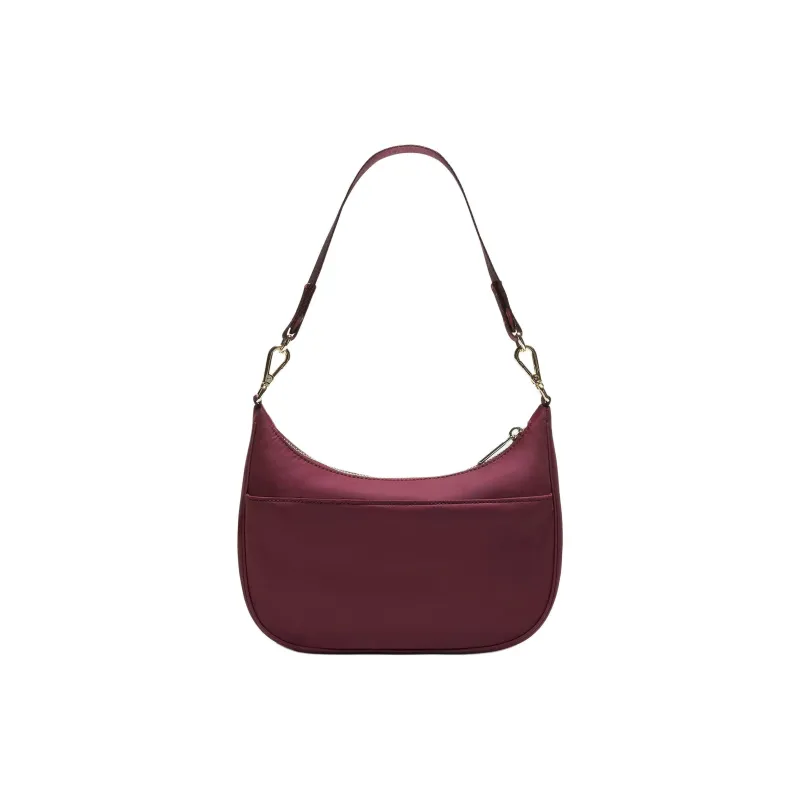 Lululemon Polyester With Nylon Handbag, Crossbody Bag, Shoulder Bag Mini Women's Burgundy-1