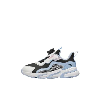 Antakids Lightweight Shock Absorbers Low Top Kids' Running Shoes Black White Blue Children Aged 3 7 Years Old
