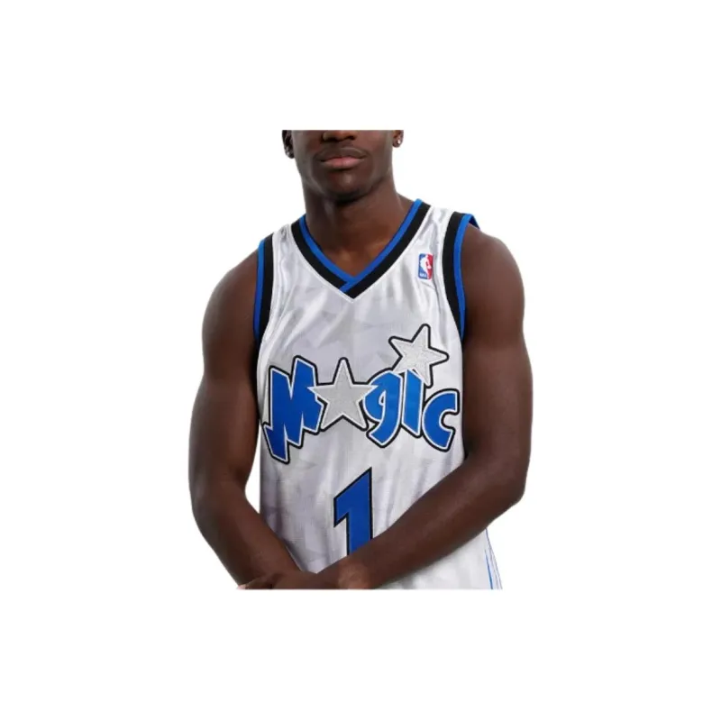 Mitchell & Ness Basketball Jerseys Unisex White-4