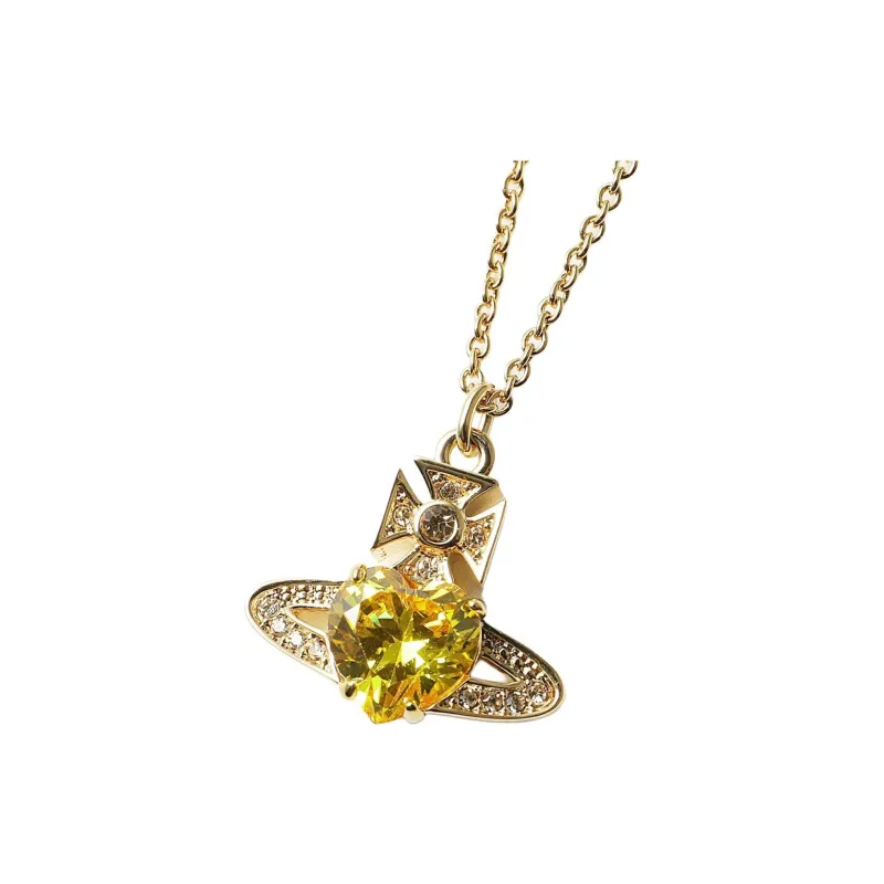 Vivienne Westwood 2023 Spring Summer Rhinestone Necklaces Women's-2