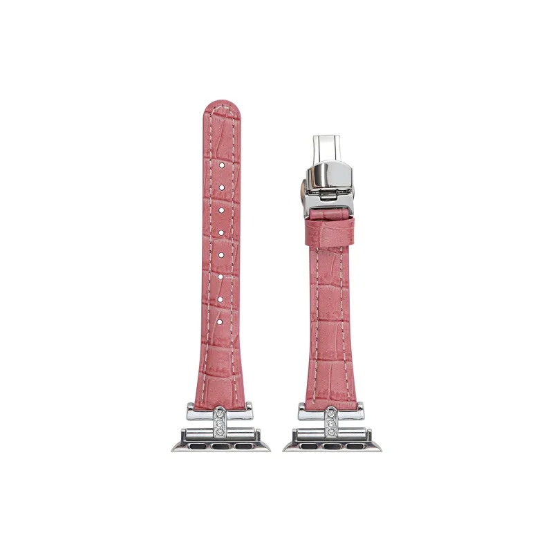 Warbler Dew Apple Compatibility Watch Band Genuine Leather Material-26