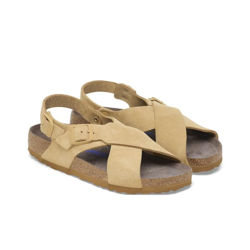 Birkenstock Tulum Soft Footbed Beach Sandals Women's Latte Brown Narrow Fit-2