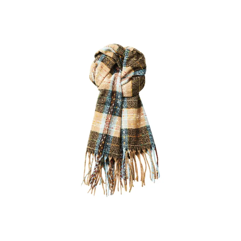 MUYKUY Polyester Knit Scarves Women's-10
