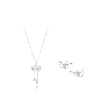 KUMET Sterling Silver Necklaces Women's Couple Bestie Same Style