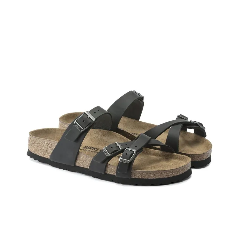 Birkenstock Franca EVA Slip Resistant Slide Slippers Women's Black Regular-2