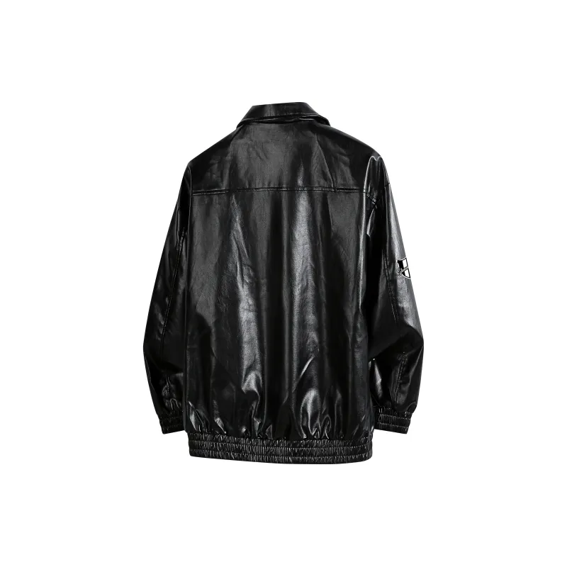 S.k. Manor Hill Leather Jacket Unisex-1
