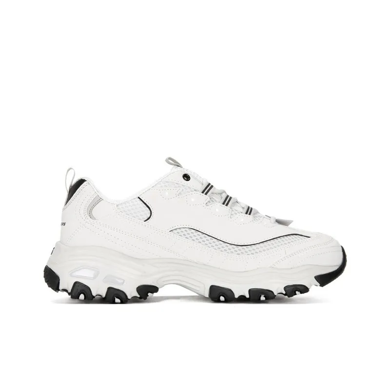 Skechers D'LITES 'White Black'-2