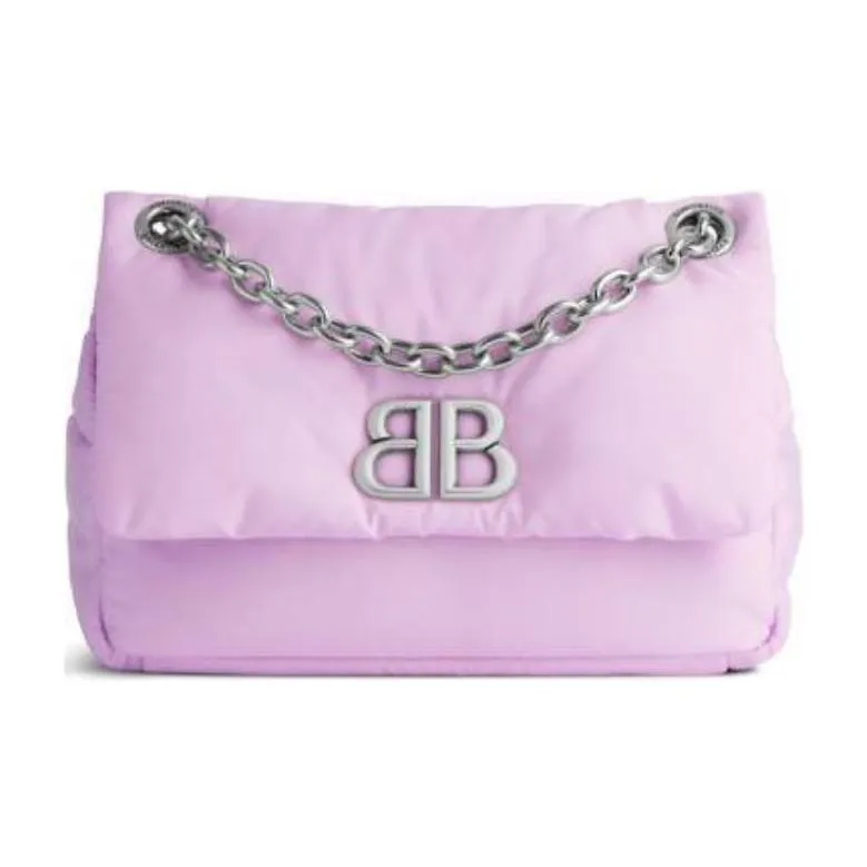 Balenciaga Nylon Handbag Shoulder Bag Mini Women's Lavender-0