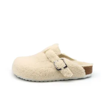BEFFON Antibacterial Slip Resistant Abrasion Resistant Odor Resistant Wrap toe Slippers Women's