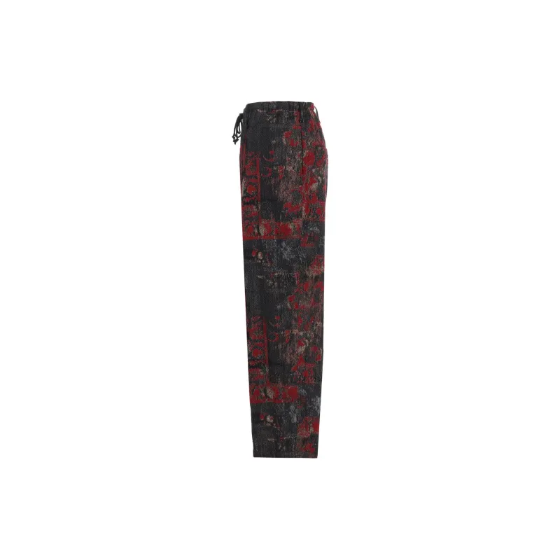 Yohji Yamamoto S'YTE FW24 Casual Pants Unisex Red-2