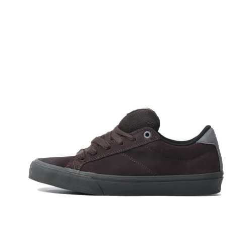 GOLUCK Bear Collection Cushioning, Wear ankle Low Top Skateboard Shoes Unisex Ink Brown