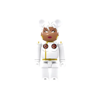 BE@RBRICK 100% Happy X MEN X Men Mystique & Storm Trendy Figures 7cm