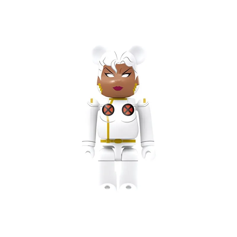 BE@RBRICK 100% Happy X MEN X Men Mystique & Storm Trendy Figures 7cm-0