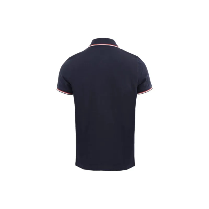 Moncler Logo Patch Short Sleeved Polo Shirt-1
