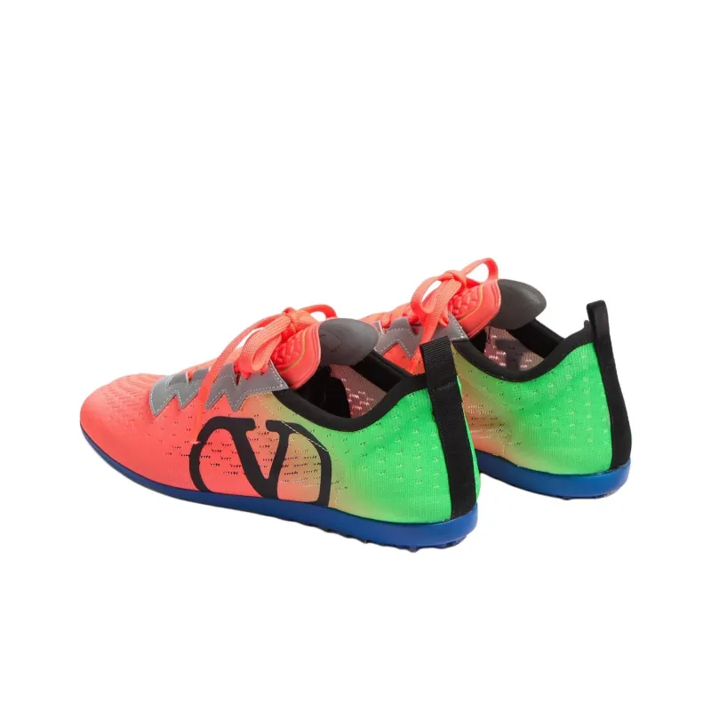 Valentino Chromathon Lace Up Sneakers-3
