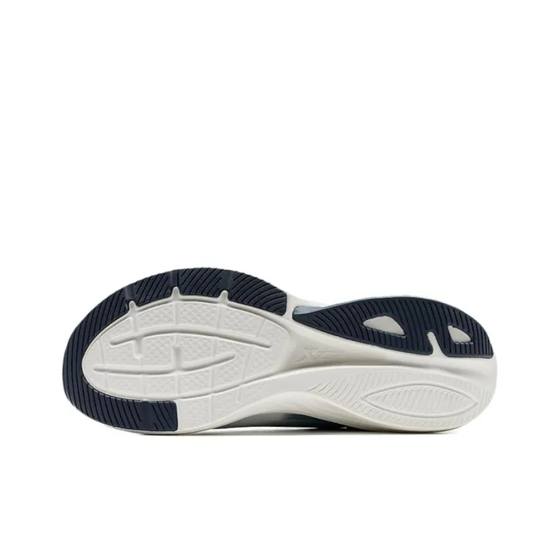 XTEP Cushioning Rebound Low-Top Casual Running Shoes Men's Gray Blue-4