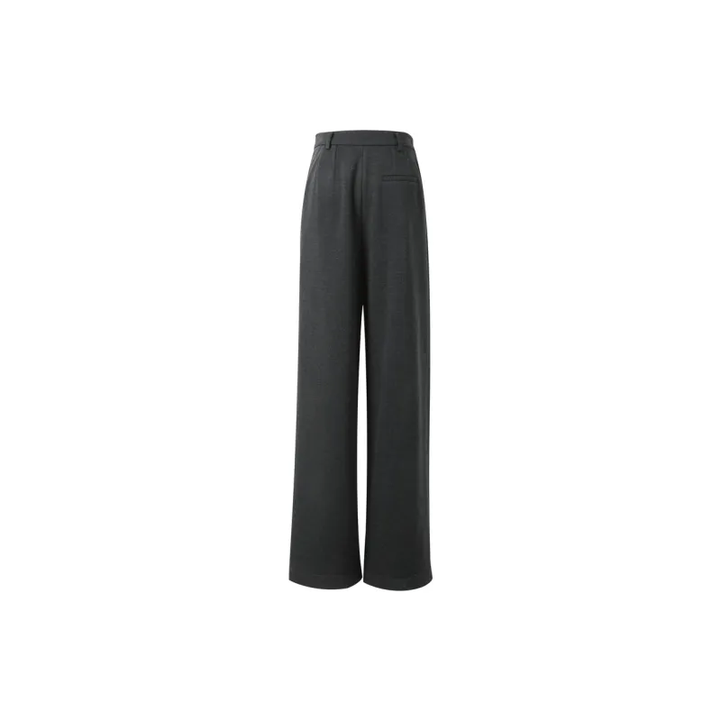3COLOUR Casual Pants Women's Deep Gray-1