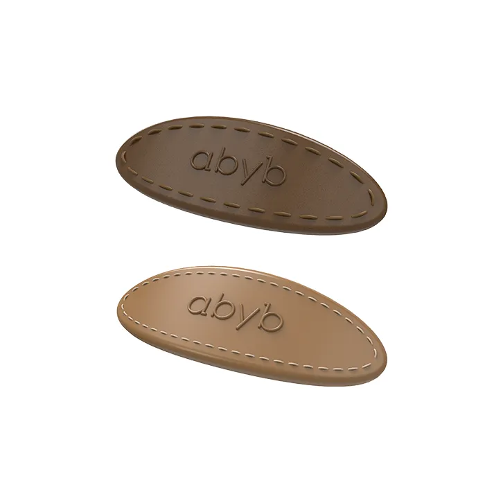 Abyb Charming PU Leather Hair Clips Women's-2