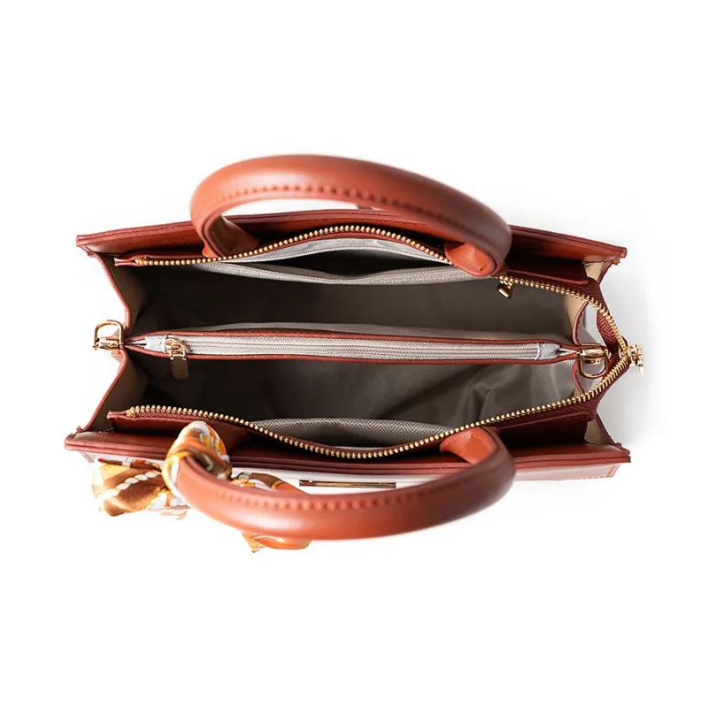 Vigno Synthetic Leather Shoulder Bag Crossbody Bag Handbag Regular Women's Multicolor-5