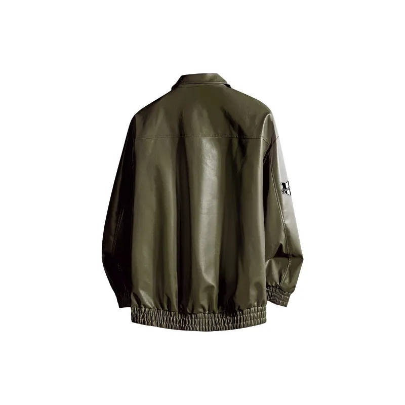 S.k. Manor Hill Leather Jacket Unisex-19