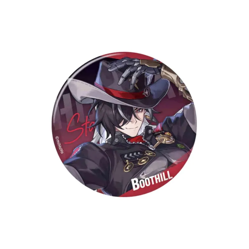 MIHOYO Collapsing Character Star Rail Starlit Travel Collection Tinplate Second Edition Badges-5